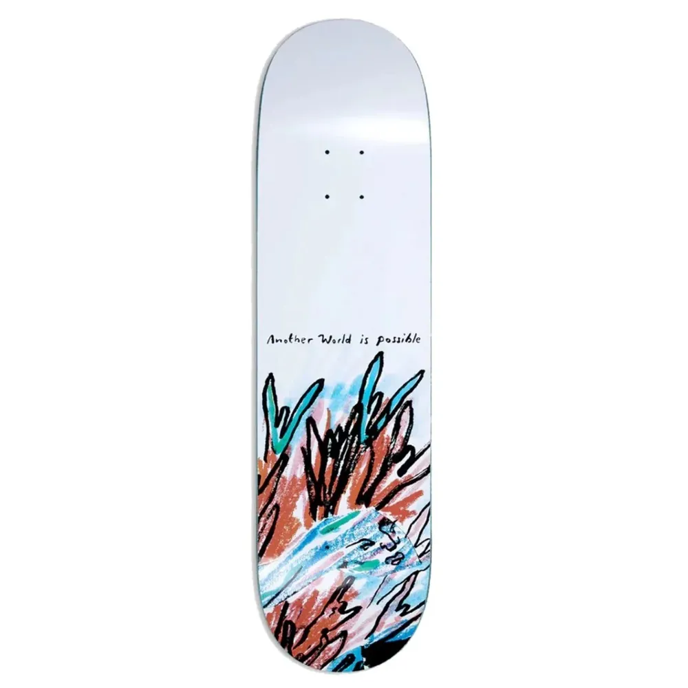 Polar Skate Co Team Model Another World Is Possible 8.75 Skateboard Deck
