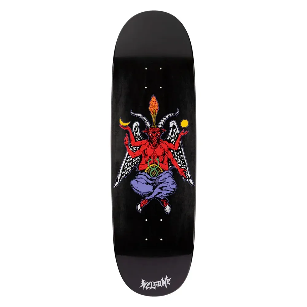 Welcome Bapholit On Boline 2.0 Black Dip 9.5 Skateboard Deck