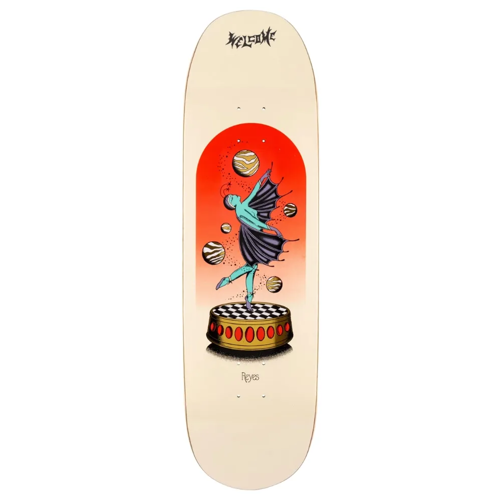 Welcome Dancer On Baculus 2 Bone 9.0 Skateboard Deck