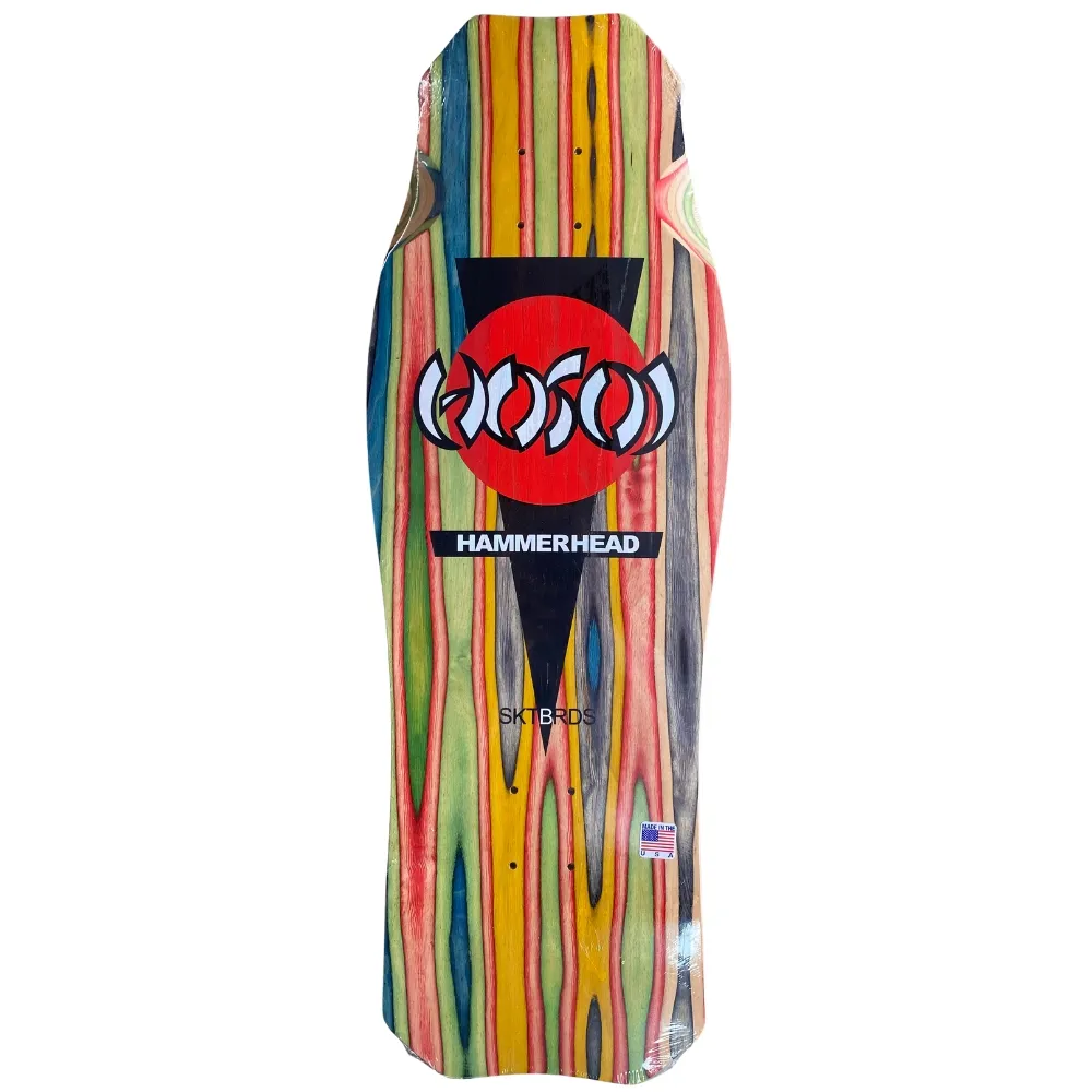 Hosoi OG Hammerhead Swirl V2 Skateboard Deck