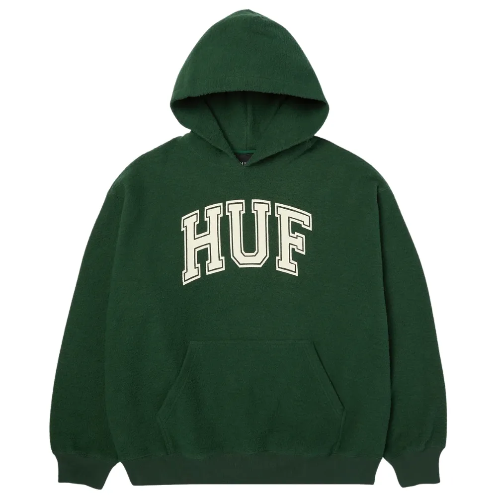 HUF Cracked Arch Reverse Forest Green Hoodie [Size: L]