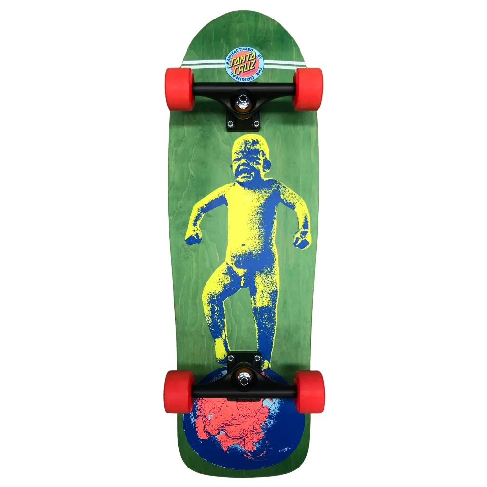 Kick Push Santa Cruz Salba Stomper 10.09 Custom Complete Skateboard