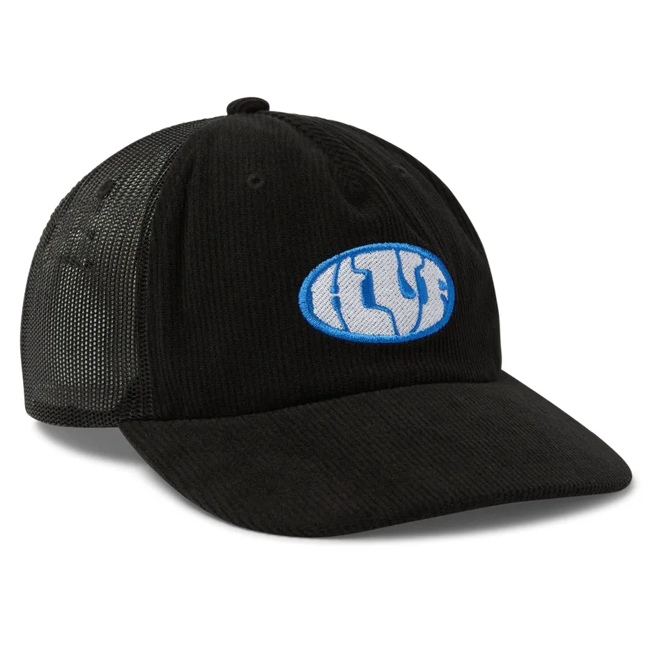 HUF Warped Black Trucker Hat