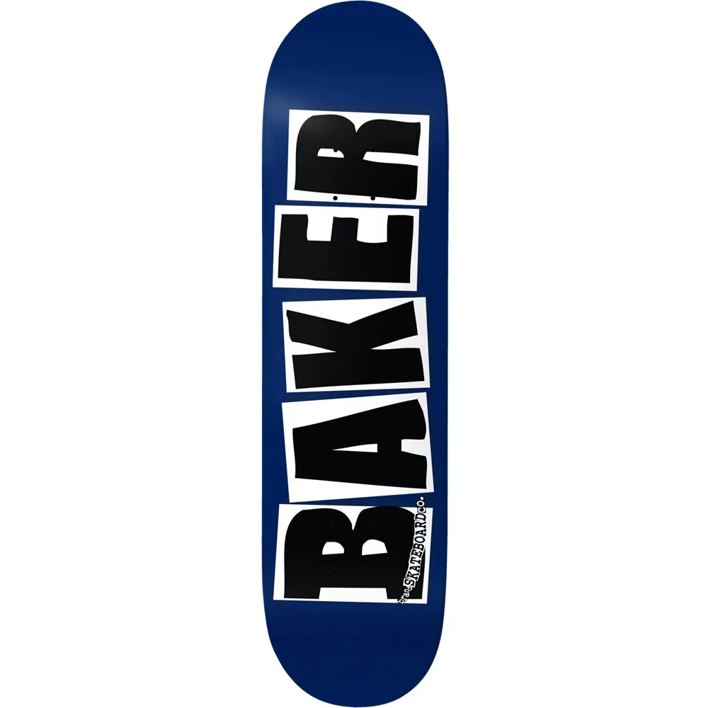 Baker Brand Logo Navy 8.25 Skateboard Deck