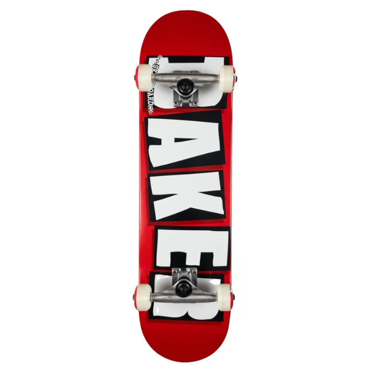 Baker Brand Logo White 8.0 Complete Skateboard