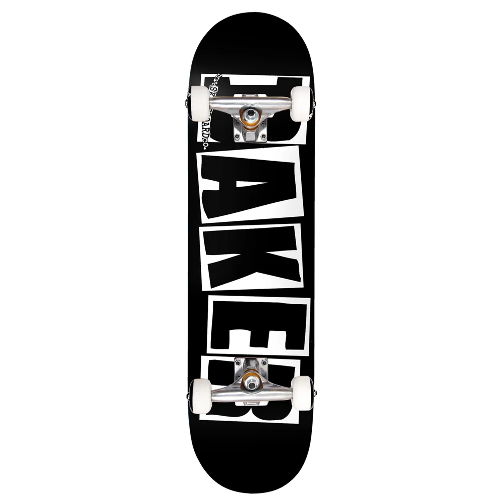 Baker Brand Logo Black 8.5 Complete Skateboard