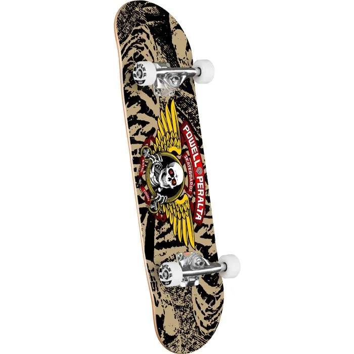 Powell Peralta Winged Ripper Khaki Black 8.0 Complete Skateboard