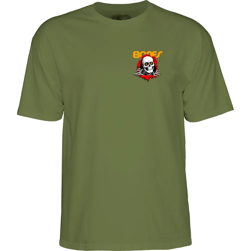 Powell Peralta Ripper Military Green Youth T-Shirt [Size: Youth S]