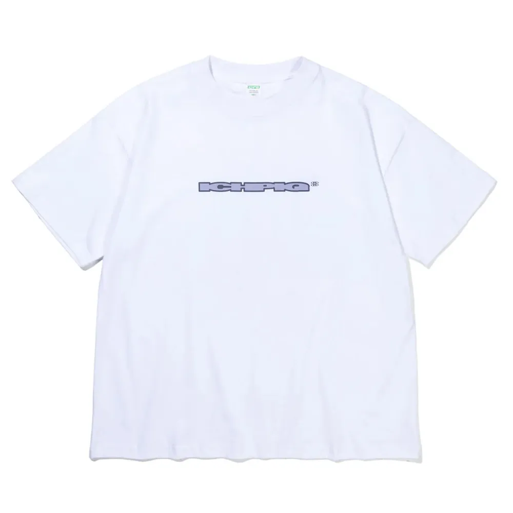 Ichpig Fused Logo White T-Shirt [Size: M]
