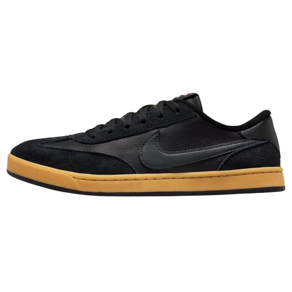Nike SB FC Classic Black Vivid Orange Anthracite Mens Skate Shoes [Size: US 8]