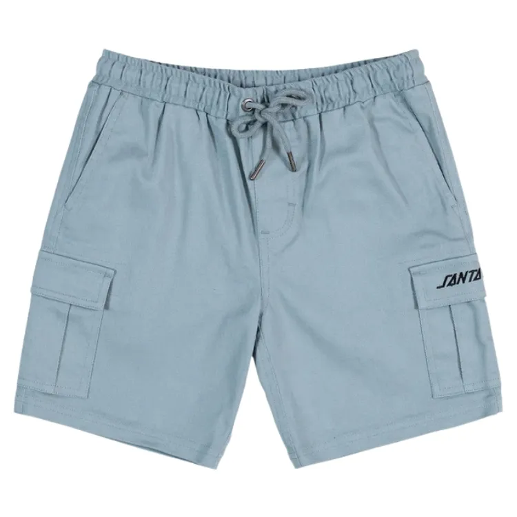 Santa Cruz Cali Slate Youth Cargo Shorts [Size: 8]