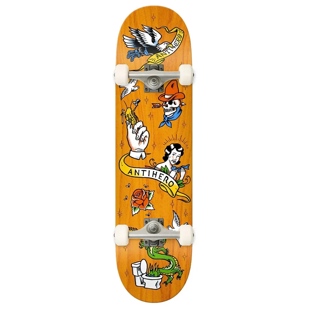 Anti Hero No Regrets 8.06 Complete Skateboard