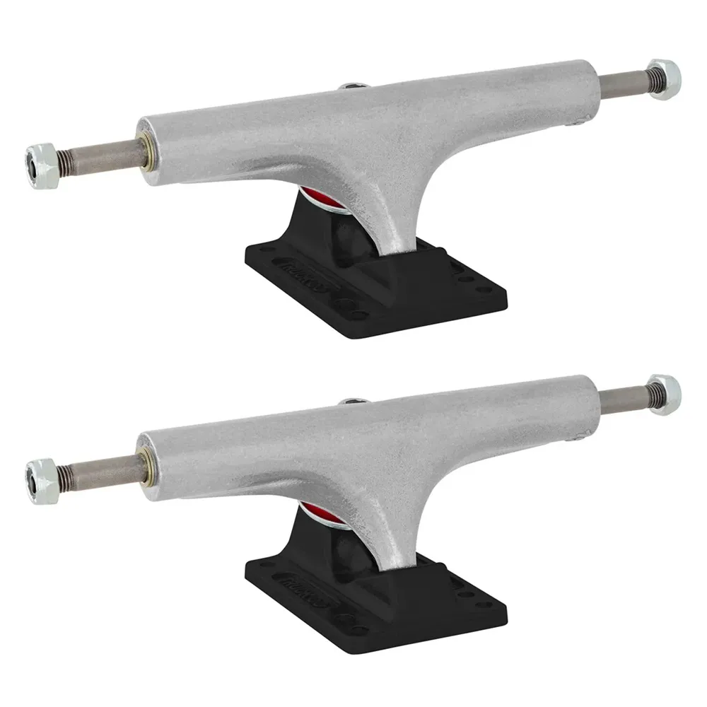 Independent Stage 4 Silver Ano Black Hollow Set Of 2 Skateboard Trucks [Size: 146]