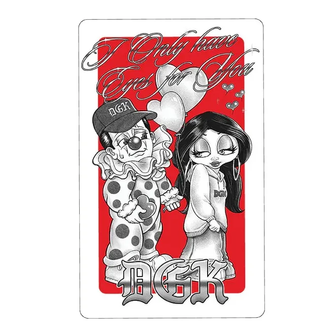 Dgk Eyes For You Skateboard Sticker