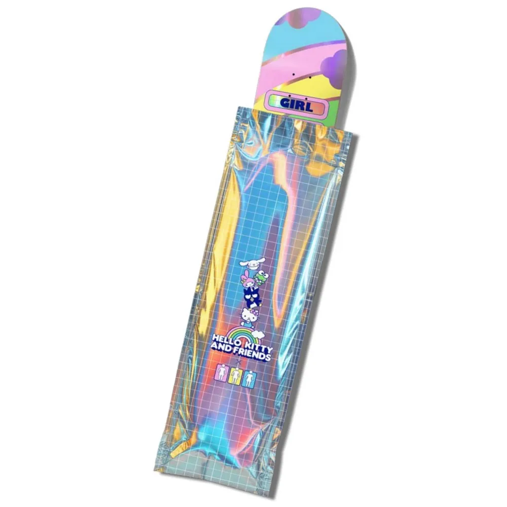 Girl X Hello Kitty & Friends Sean Malto Blind Bag 8.25 Skateboard Deck