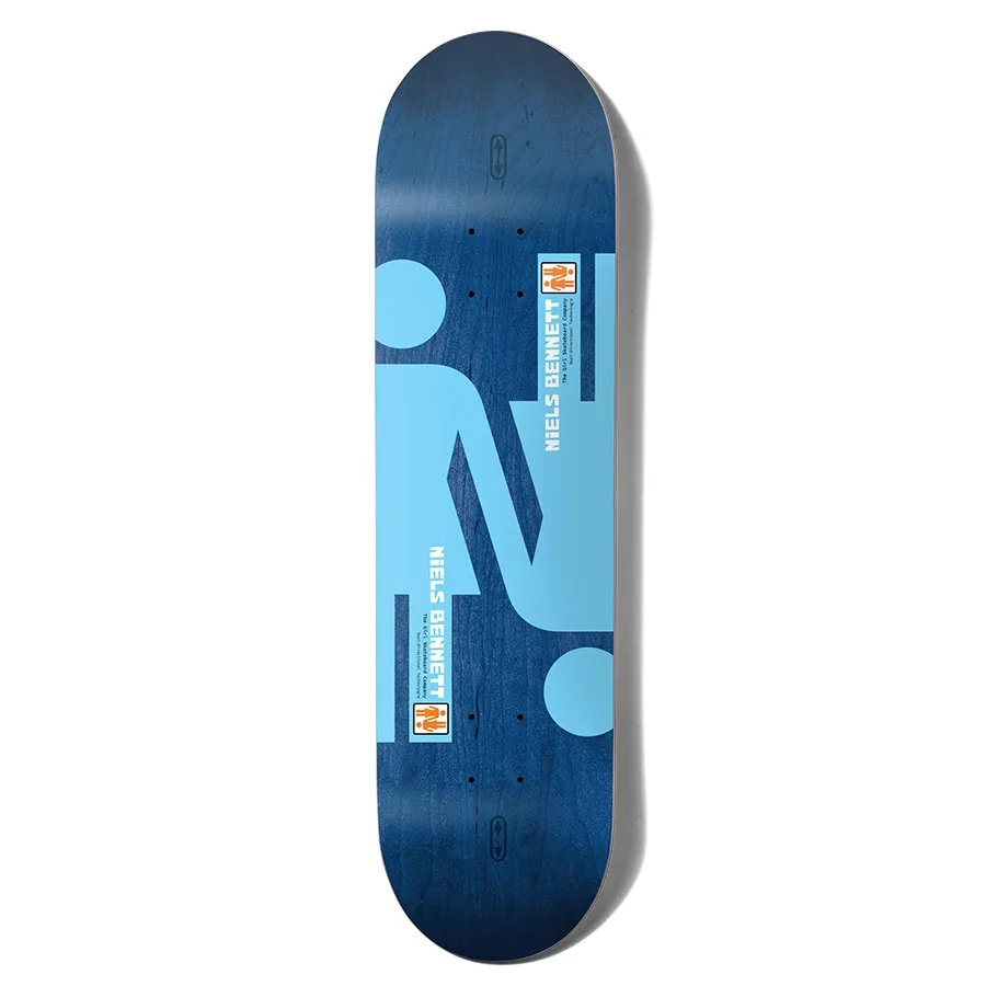Girl Double OG Niels Bennett Twin 8.0 Skateboard Deck