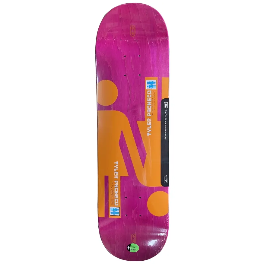 Girl Double OG Tyler Pacheco Twin 8.5 Skateboard Deck