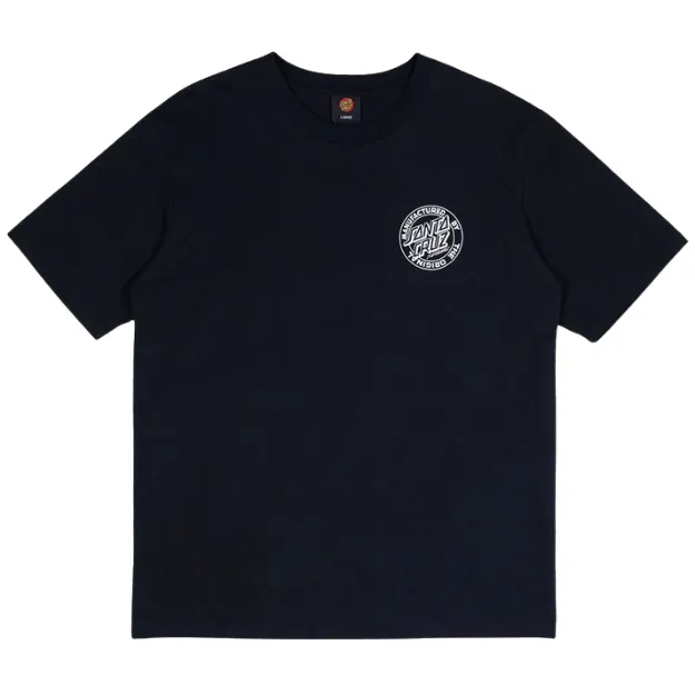 Santa Cruz MFG Dot Black T-Shirt [Size: M]