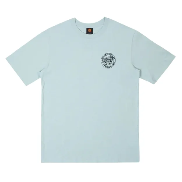 Santa Cruz MFG Dot Vintage Blue T-Shirt [Size: M]