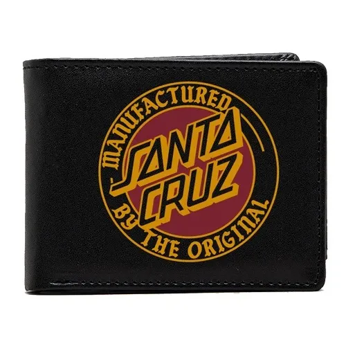 Santa Cruz MFG Club Dot Black Wallet