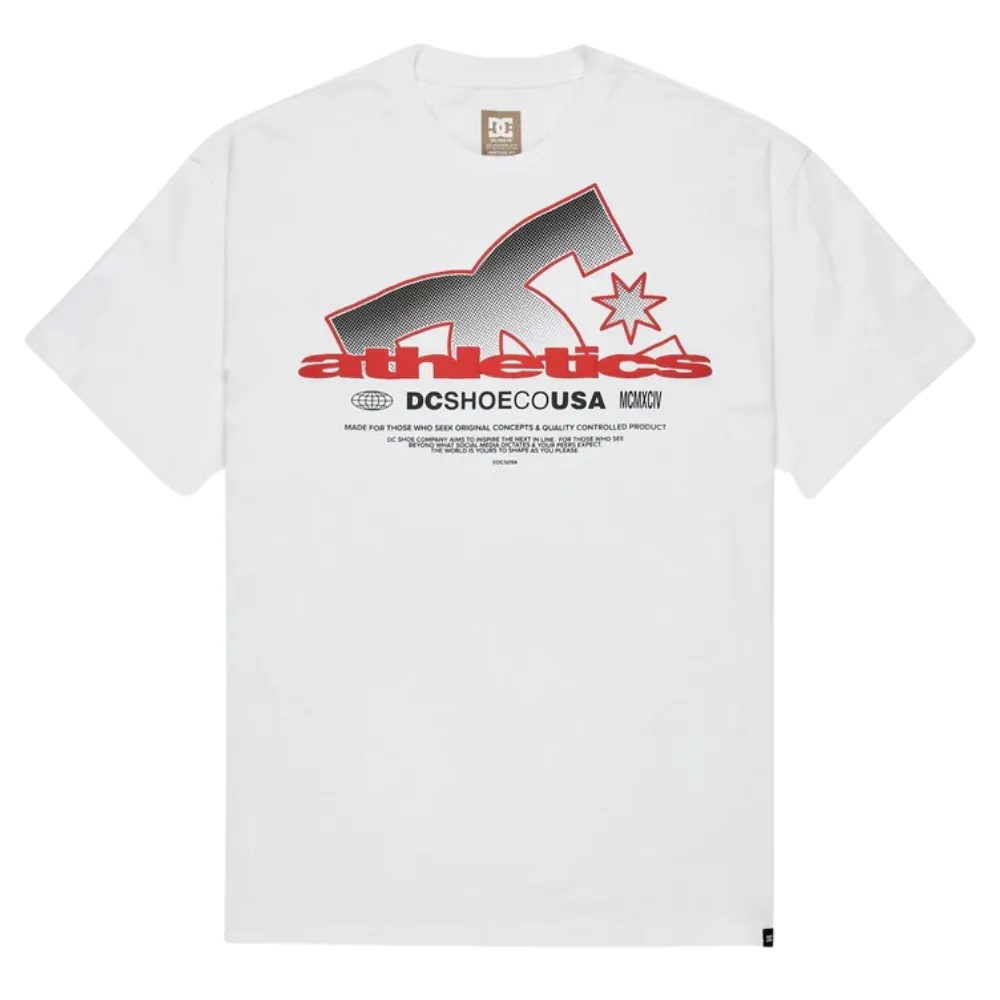 DC Slathletic White T-Shirt [Size: M]