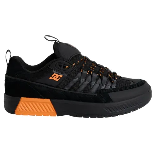 DC Lucien Black Black Orange Mens Skate Shoes [Size: US 9]