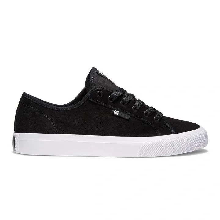 DC Manual Black White Mens Skate Shoes [Size: US 9]