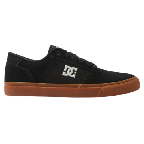 DC Teknic Black Gum Mens Skate Shoes [Size: US 9]