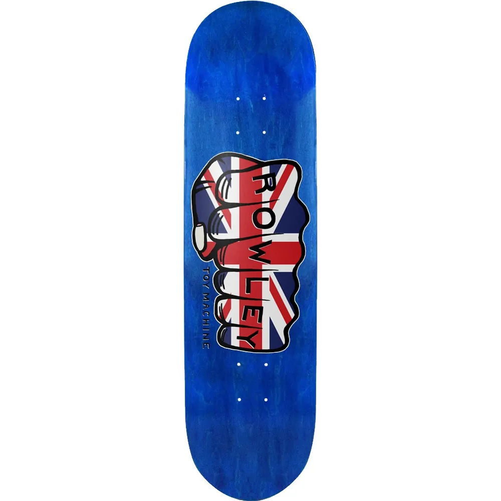 Toy Machine Rowley Union Jack 8.25 Skateboard Deck