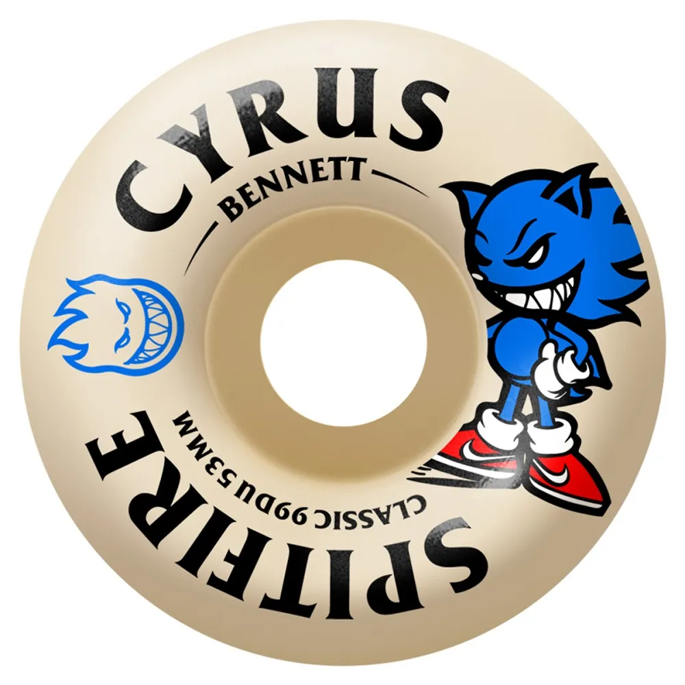 Spitfire Burn Squad Cyrus Bennett Classic F4 99D 53mm Skateboard Wheels