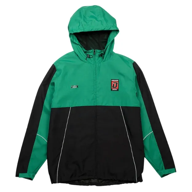 DGK Saga Green Black Windbreaker Jacket [Size: L]