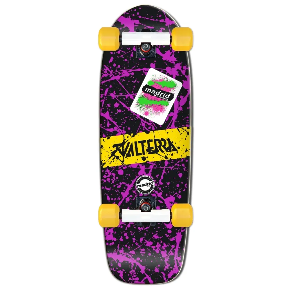 Madrid Marty McFly Valterra Reissue 9.5 Cruiser Skateboard Back To The Future