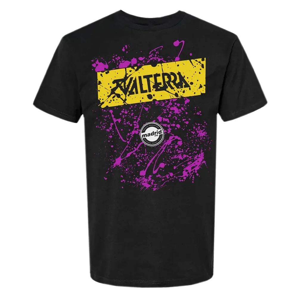 Madrid Marty McFly Valterra Black T-Shirt [Size: M]