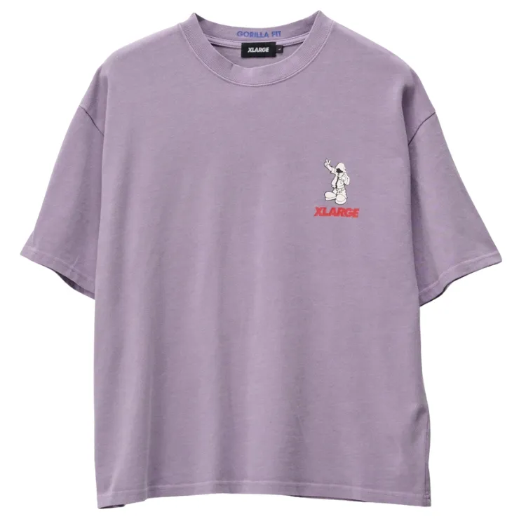 XLarge Peace & Fortune Gorilla Fit Pigment Mauve T-Shirt [Size: M]