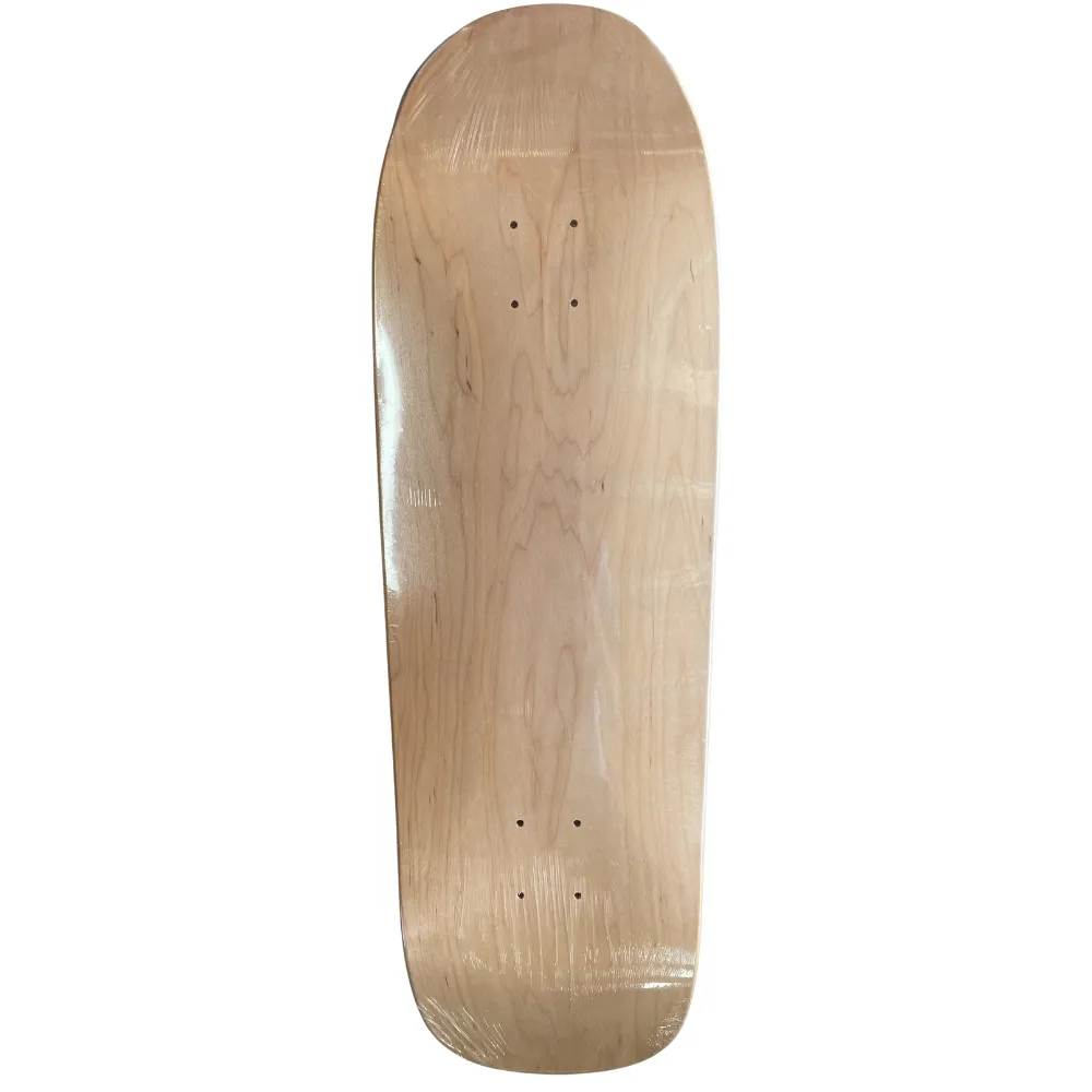 Absolute Blank Shaped Natural 9.8125 Skateboard Deck