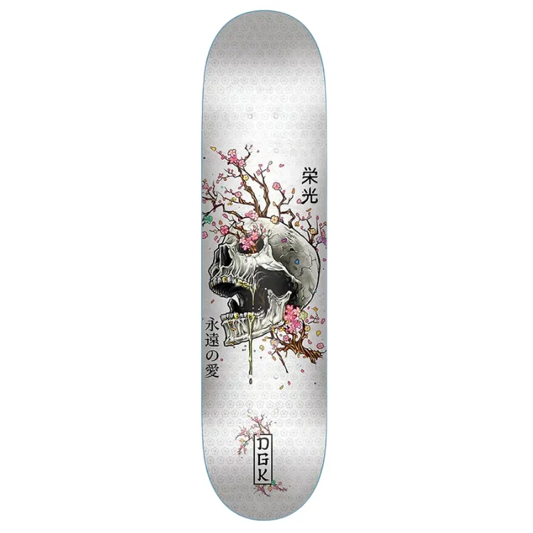 Dgk Ancestry White 8.25 Skateboard Deck