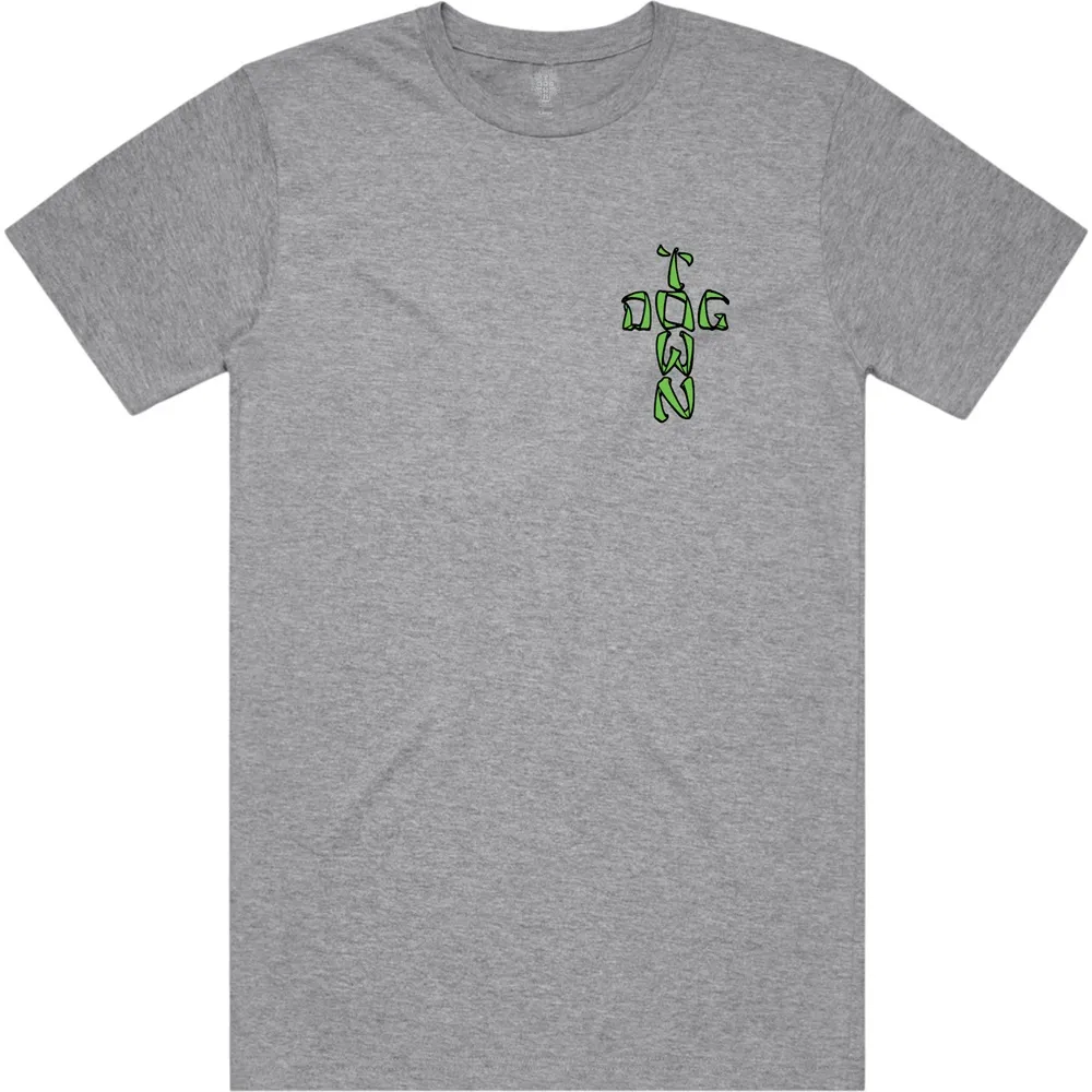 Dogtown Aaron Murray Kanji Athletic Grey Marle T-Shirt [Size: L]