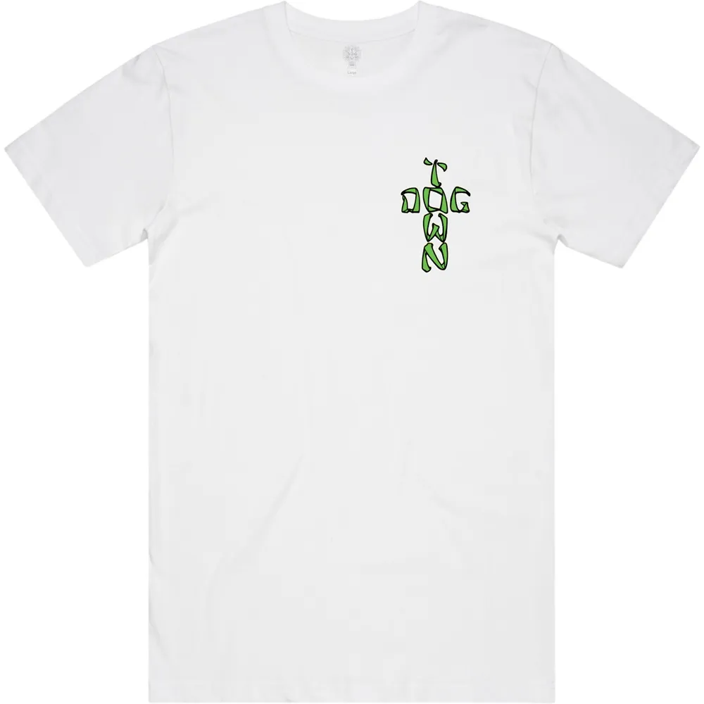Dogtown Aaron Murray Kanji White T-Shirt [Size: L]