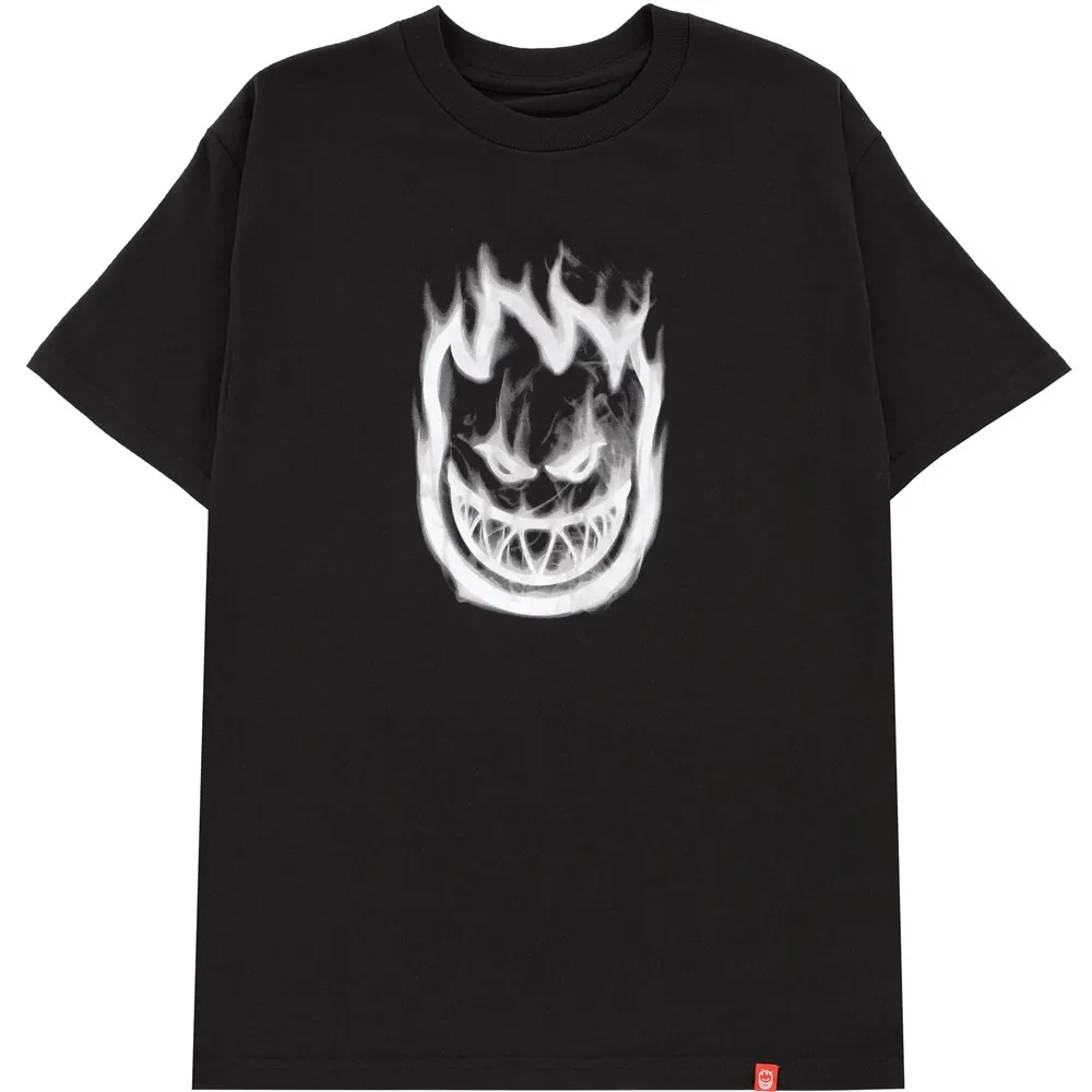 Spitfire Bighead Smoke Black White T-Shirt [Size: M]