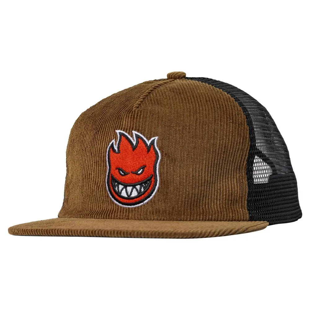Spitfire Bighead Fill Brown Black Snapback Hat