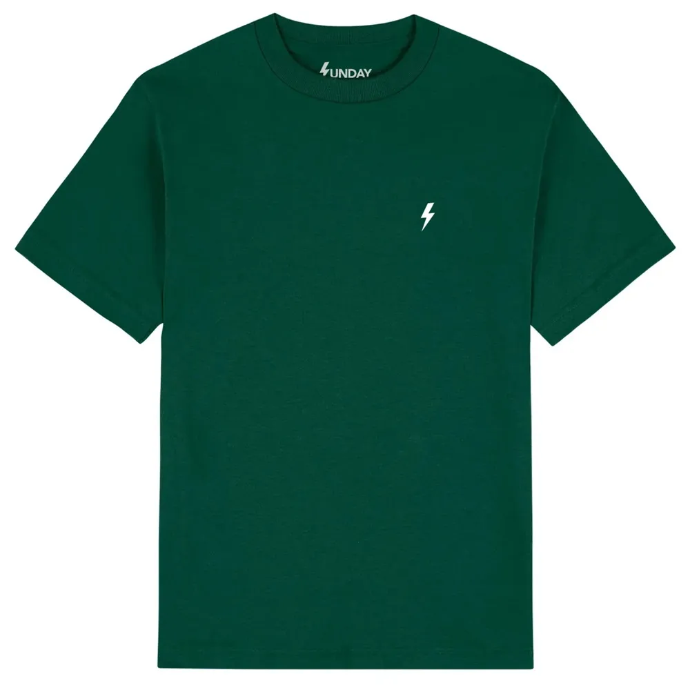 Sunday Hardware Embroidered Logo Forest T-Shirt [Size: M]