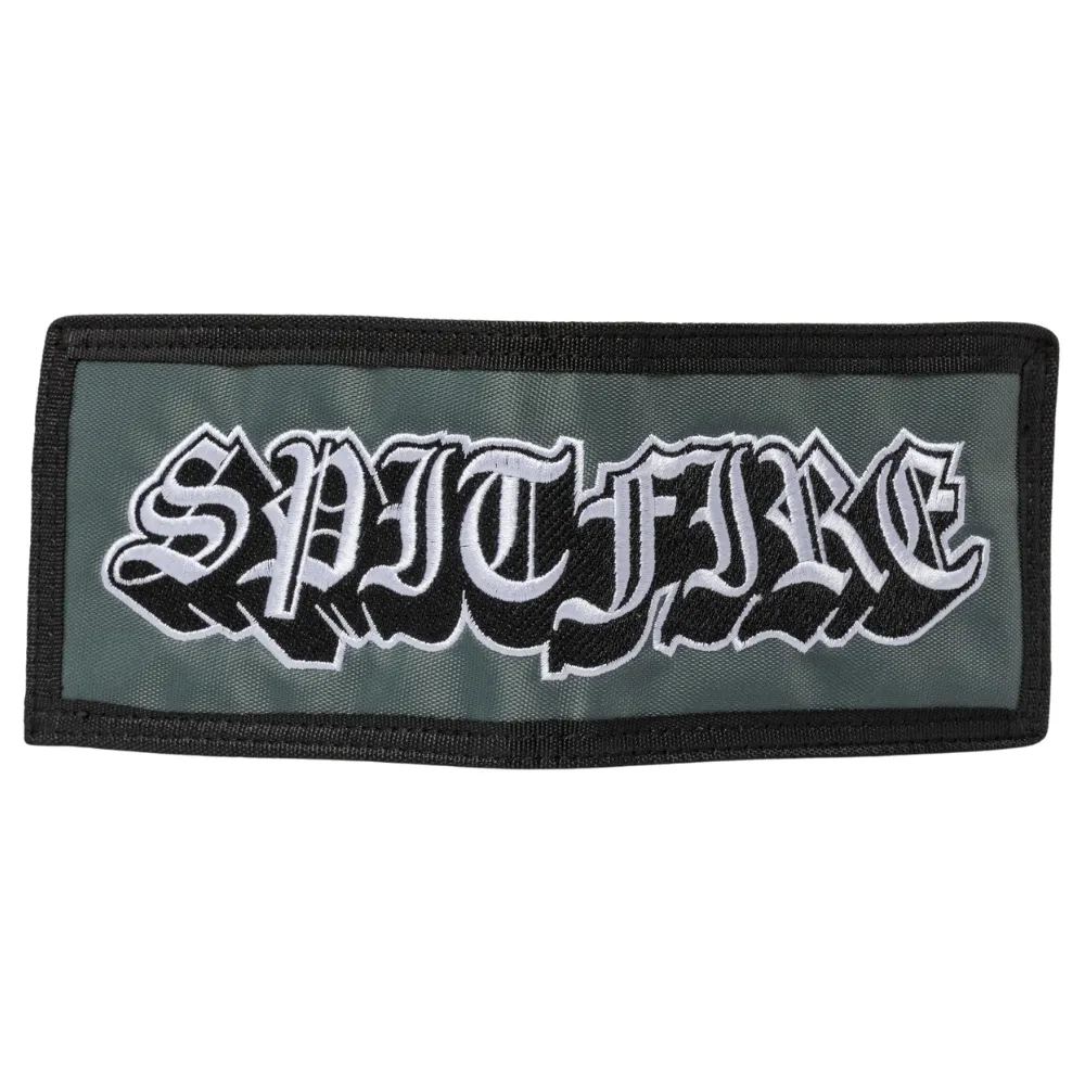 Spitfire Old E Drop Bifold Charcoal Wallet