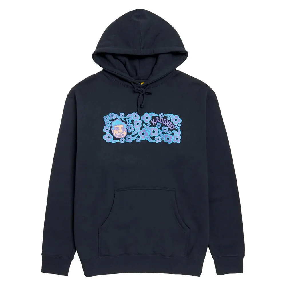 Krooked Sweatpants Redux Navy Multi Hoodie [Size: M]