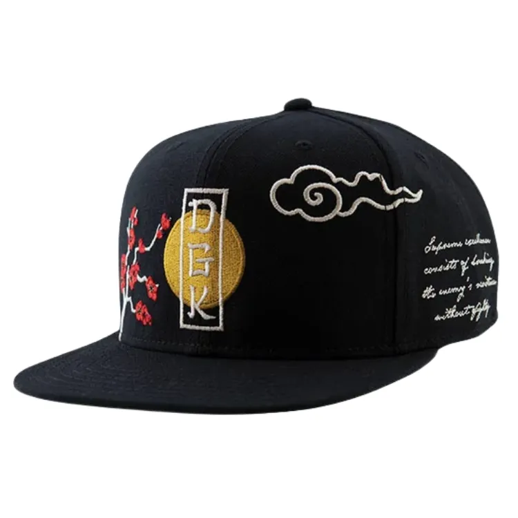 DGK Patience Black Snapback Hat