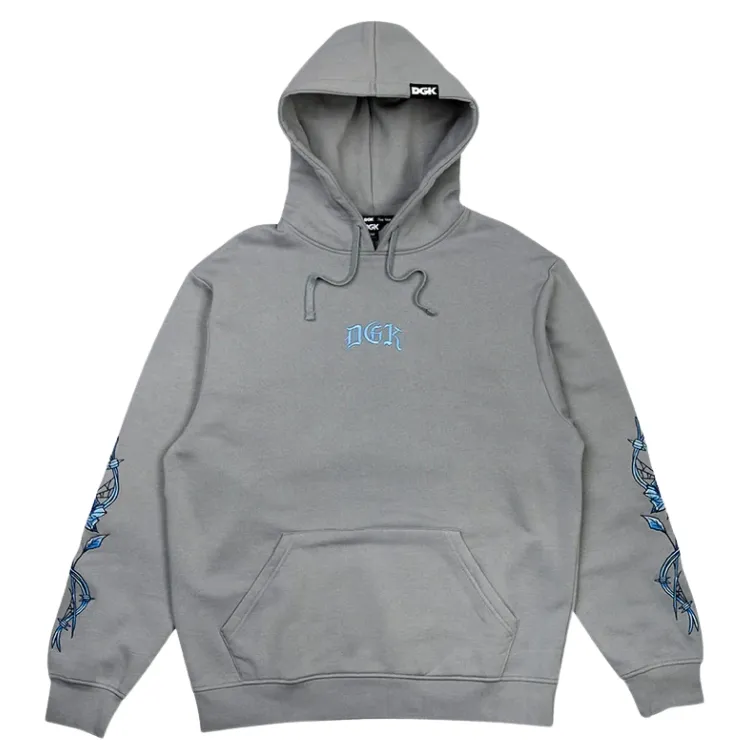 DGK Praise Silver Hoodie [Size: L]