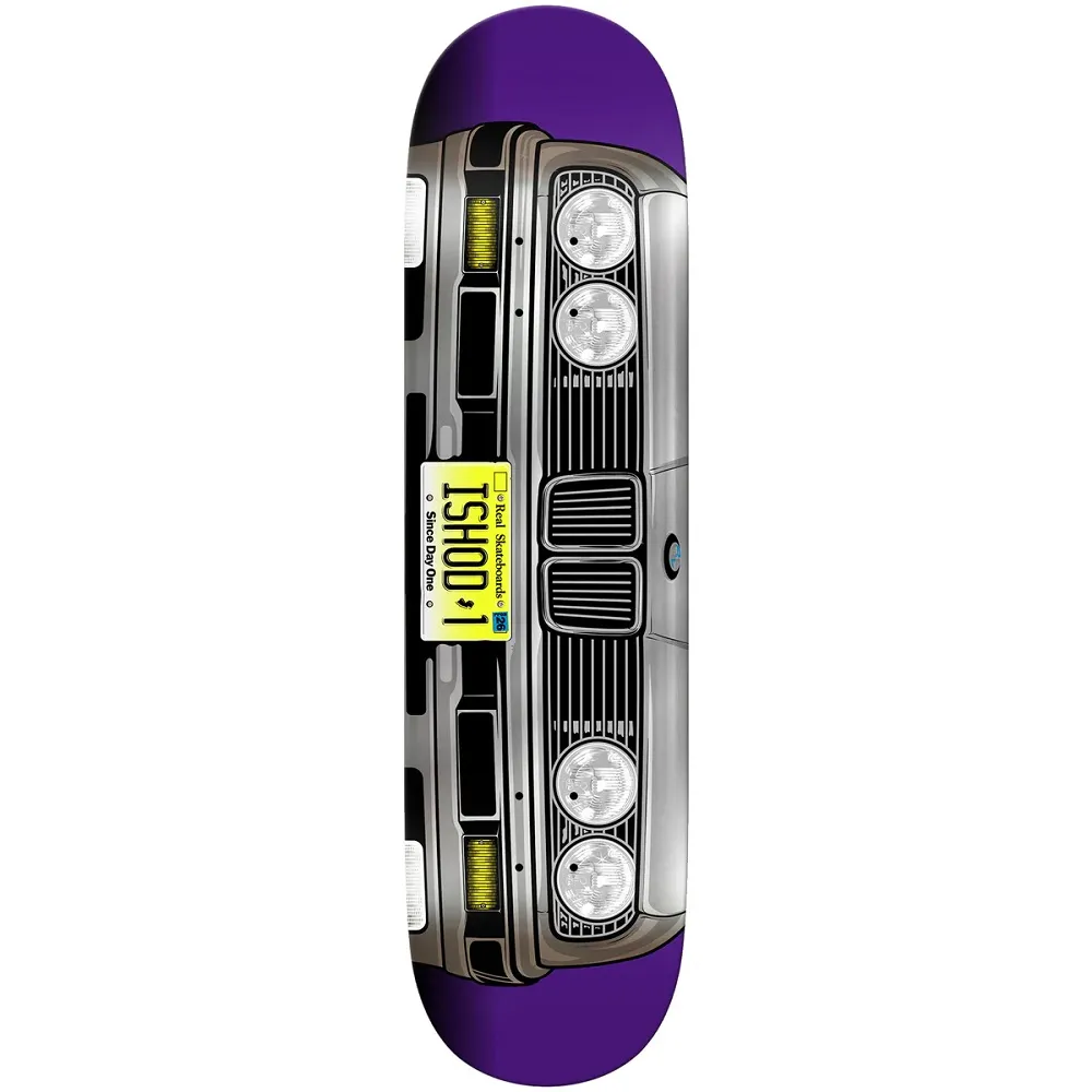 Real Ishod Grille LTD Silver Foil Twin Tail 8.5 Skateboard Deck