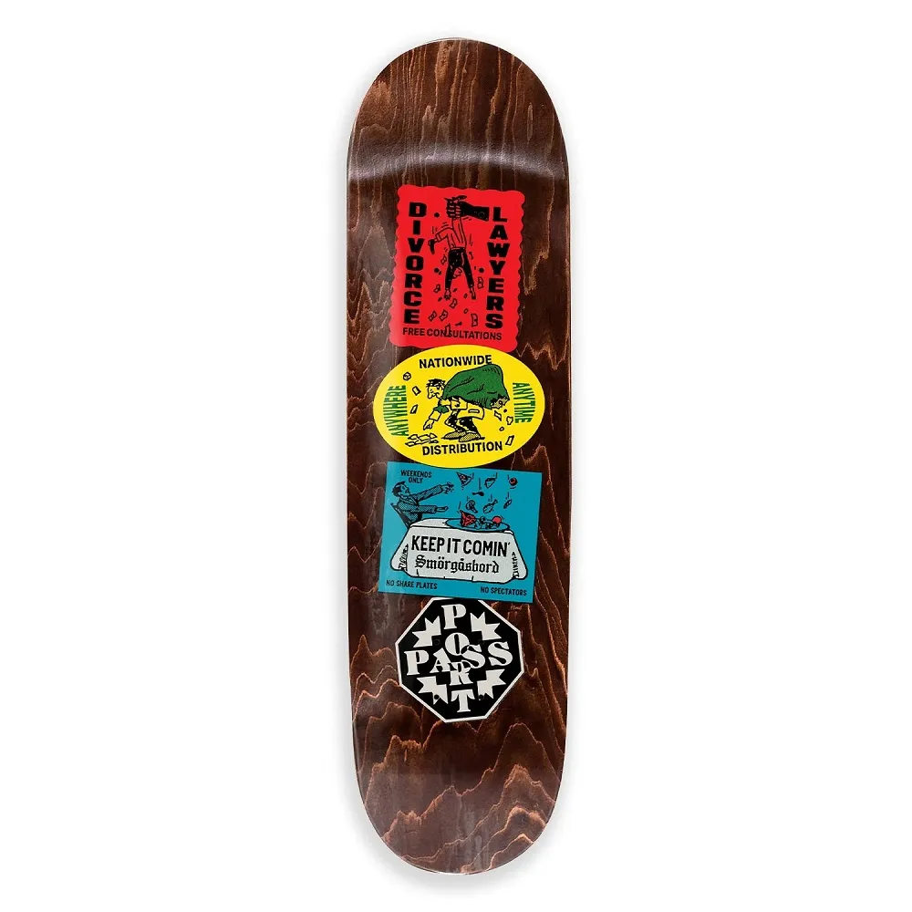 Passport Coaster Series Distribution 8.5 Skateboard Deck