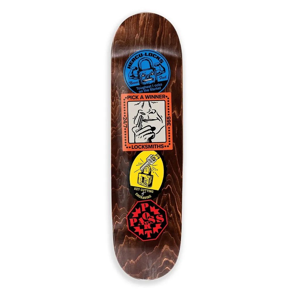 Passport Coaster Series Locksmith 8.874 Skateboard Deck