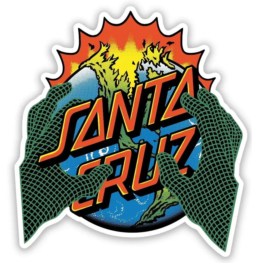 Santa Cruz End Of Dot Kendall Sticker