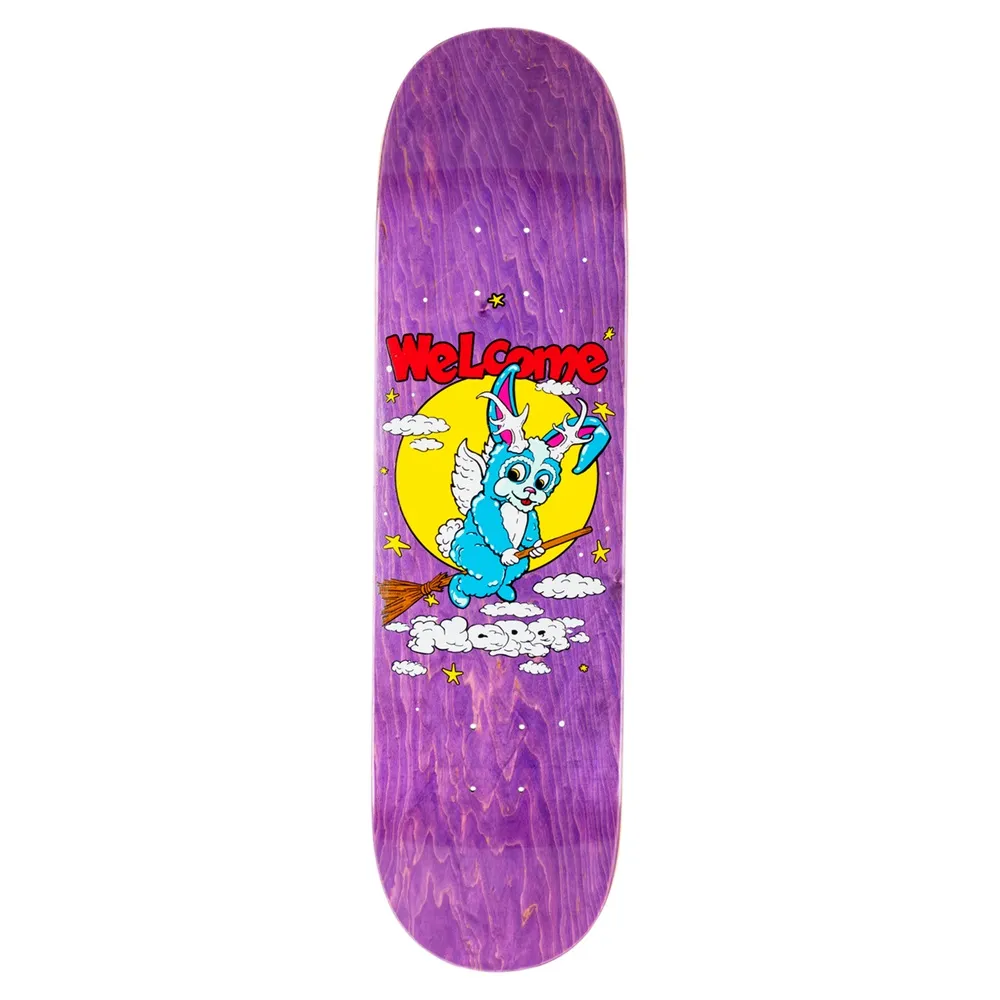 Welcome Full Moon On Popsicle Purple 8.5 Skateboard Deck